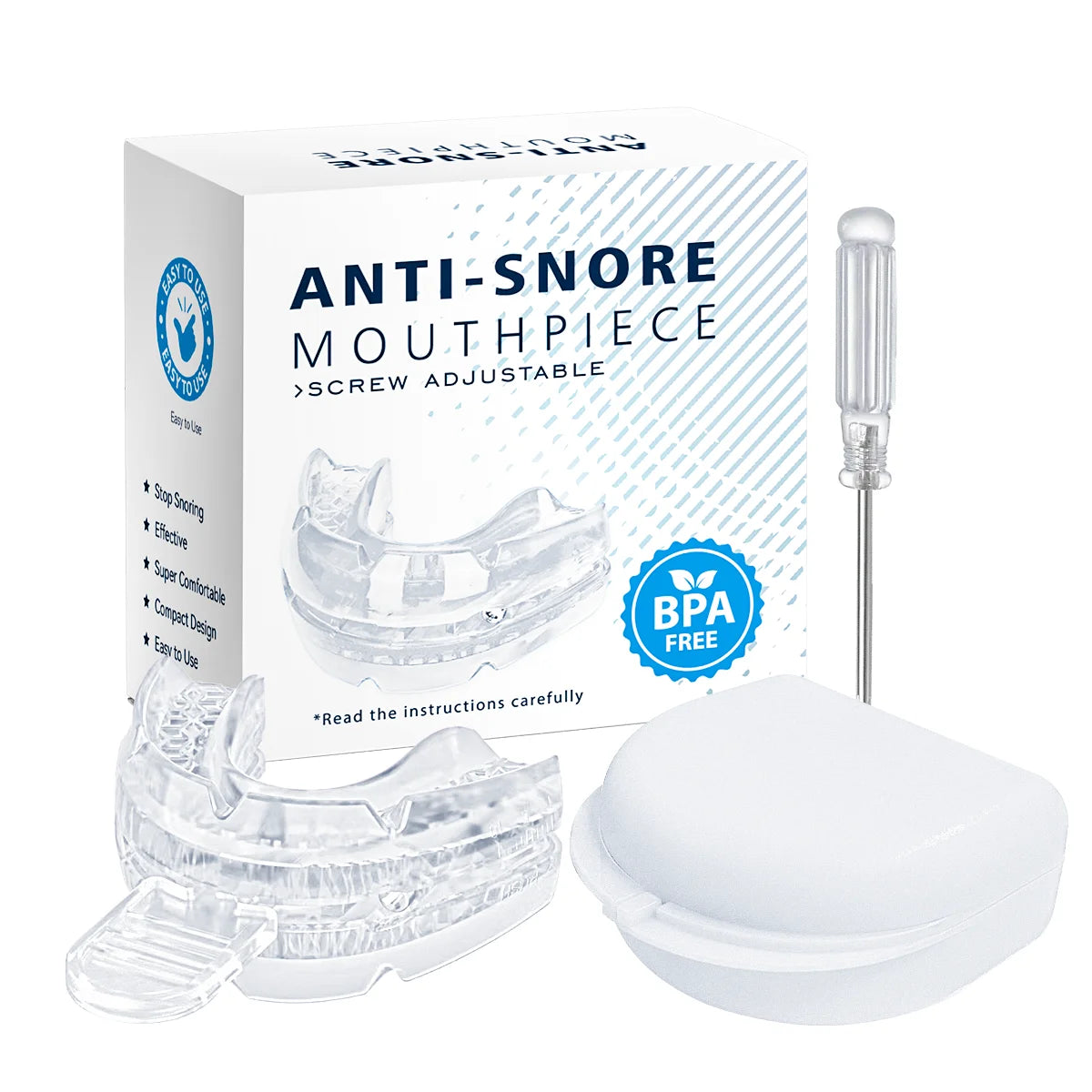 Adjustable Anti-Snoring Mouth Guard