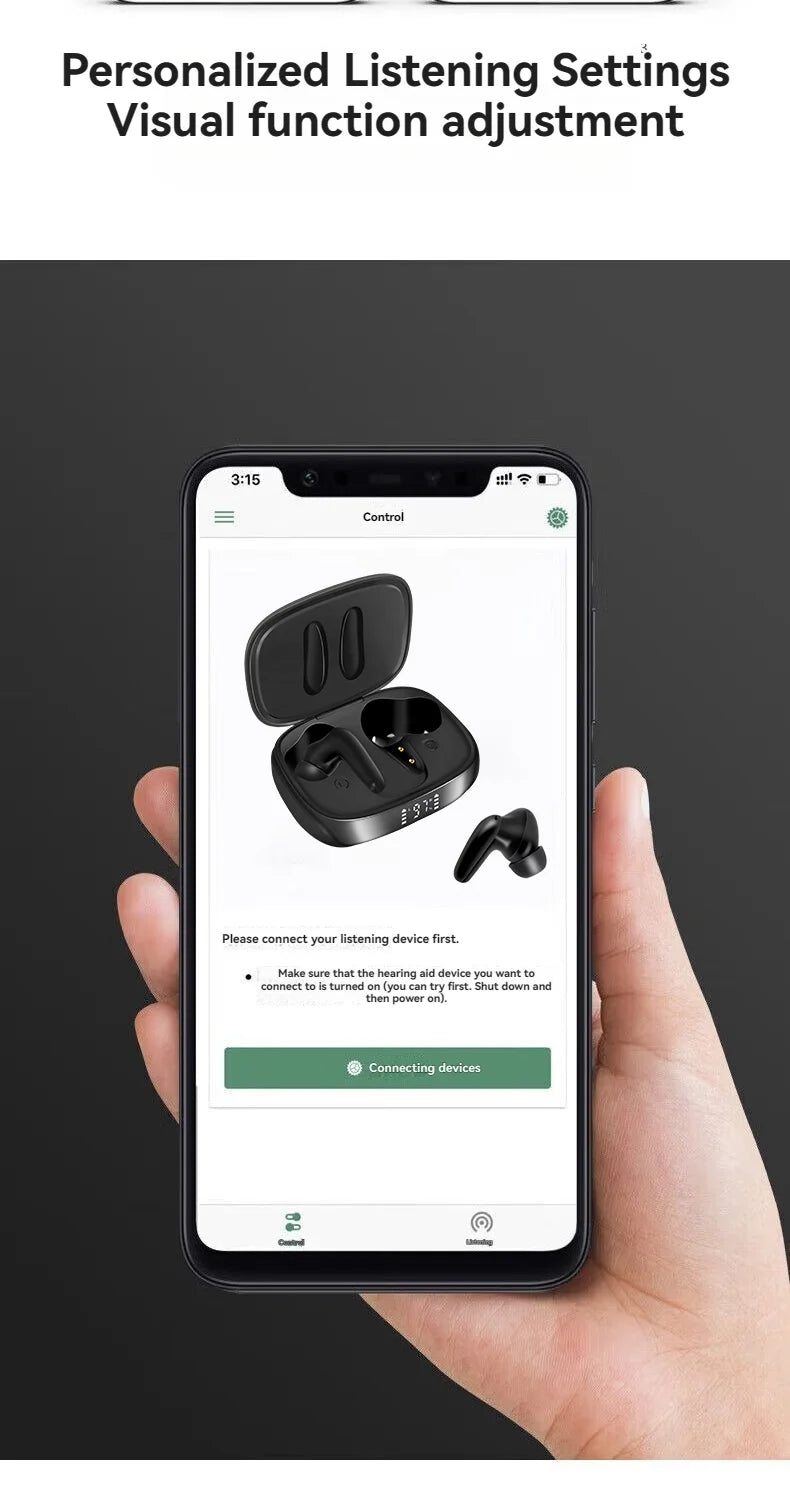 Bluetooth OTC Hearing Aids for Seniors