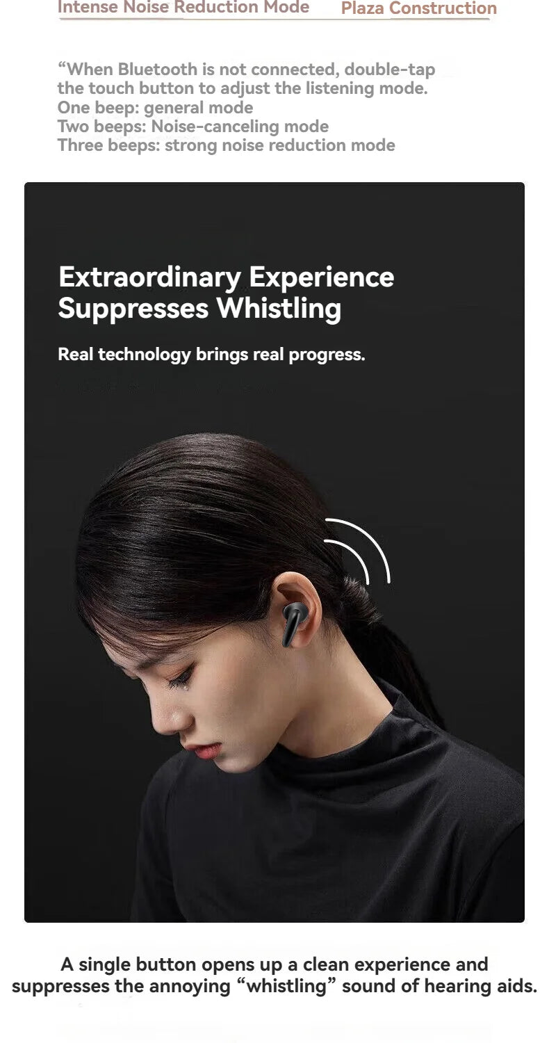 Bluetooth OTC Hearing Aids for Seniors