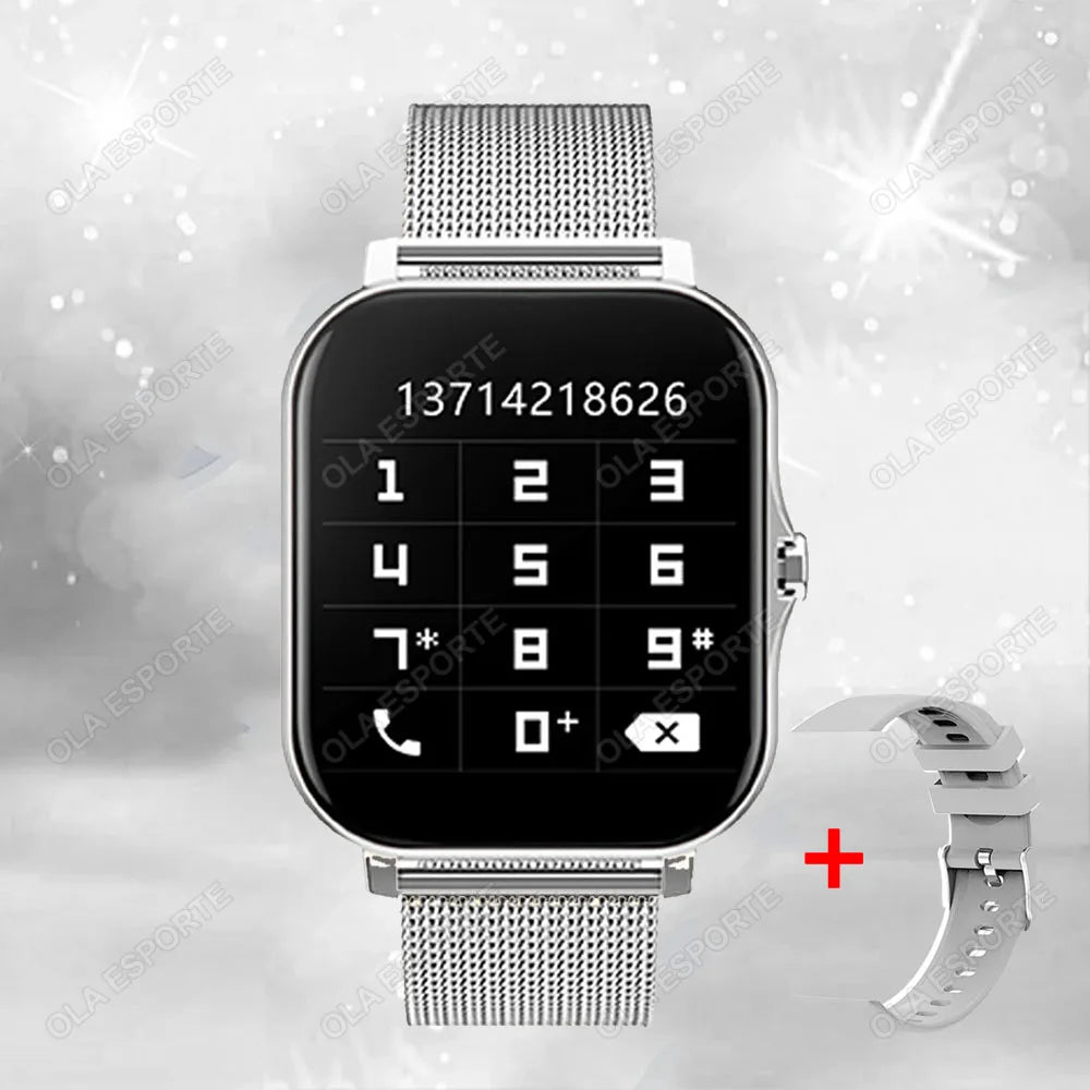 1.83" Waterproof Smartwatch – Call, Sleep & Fitness Tracker