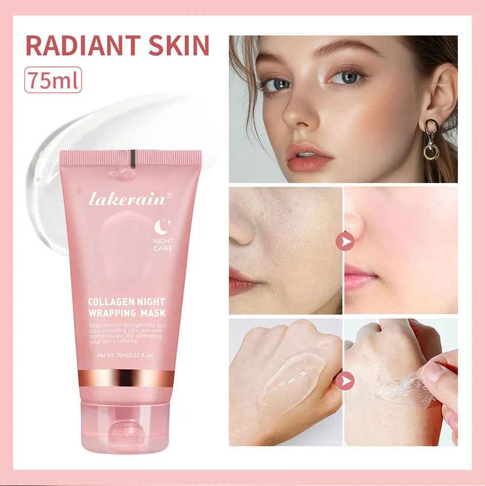 Collagen Face Mask & Jelly Cream Set – Firming & Hydrating Skincare