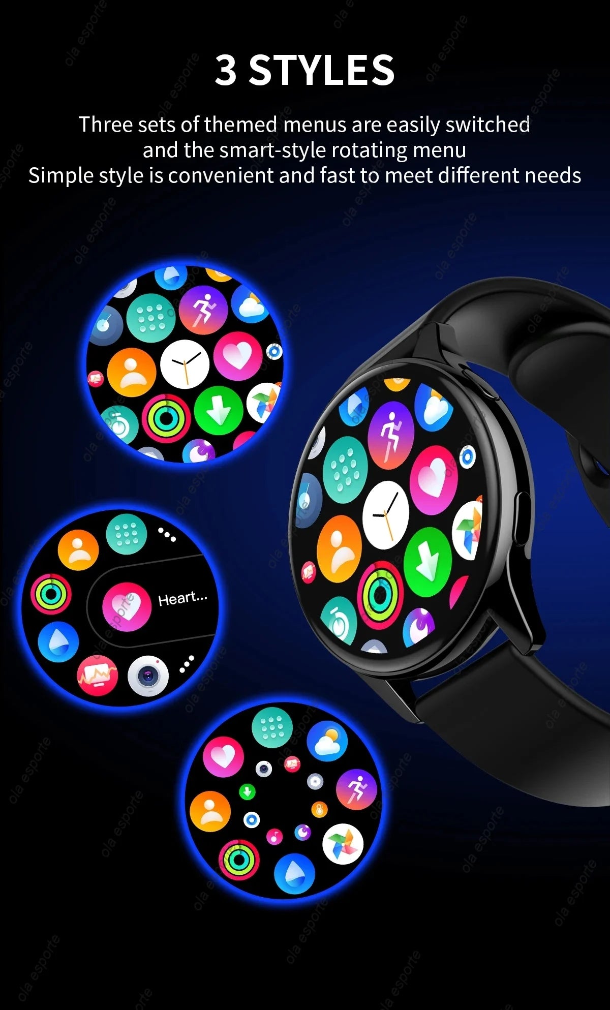 2024 Bluetooth Smartwatch – Call, Heart Rate, Custom Dials