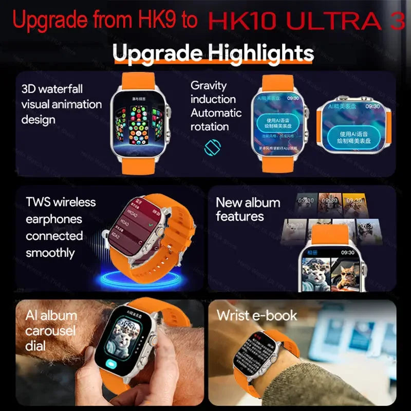 HK10 Ultra 3 Max Smartwatch