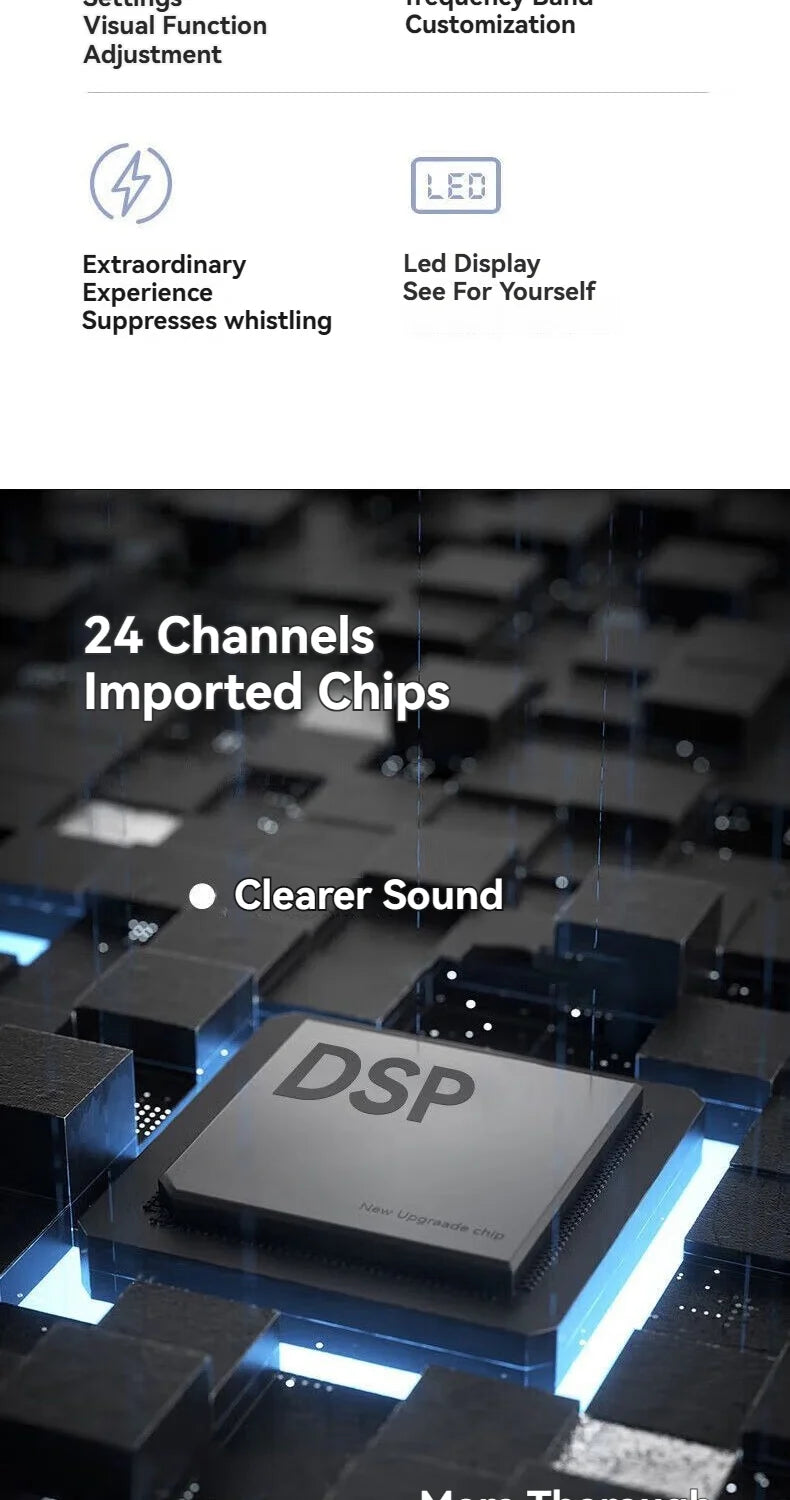 Bluetooth OTC Hearing Aids for Seniors