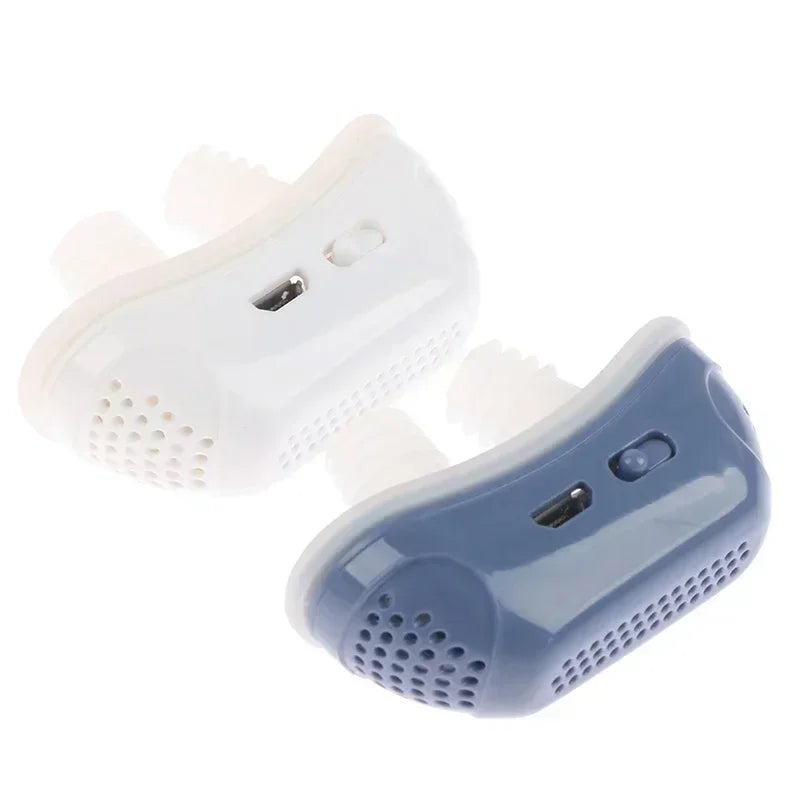 Electric Anti-Snore Nose Clip – Sleep Aid Breathing Device