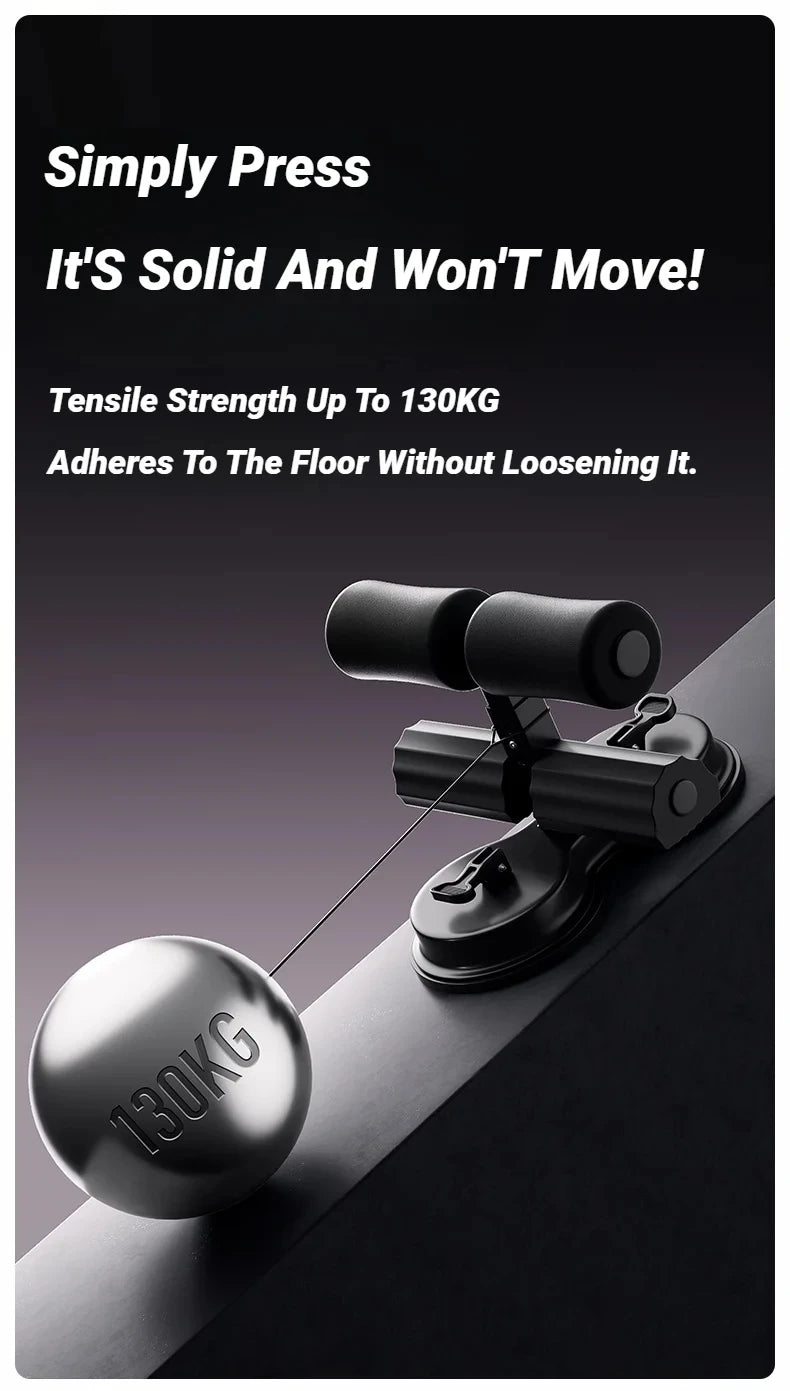 Sit-Up Assistant Bar – Suction Cup Ab Workout Equipment