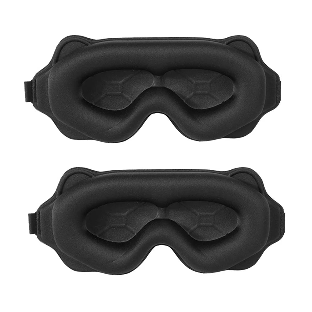 3D Contoured Sleep Mask – Light-Blocking Eye Mask