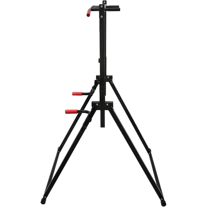 440LB Freestanding Pull-Up & Dip Bar – Adjustable Home Gym Station