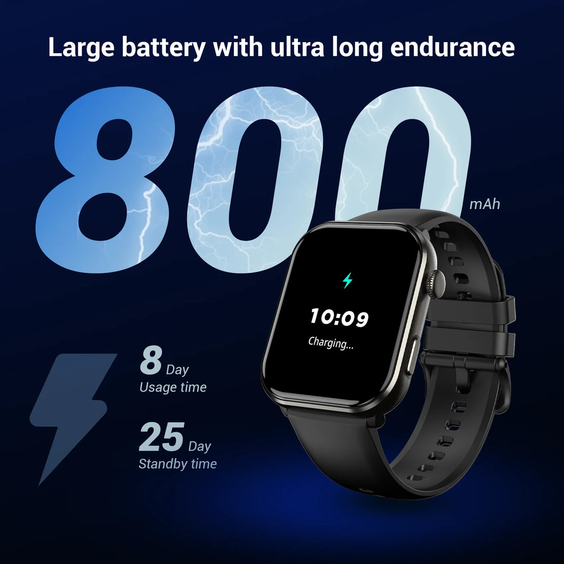 Blackview R60 Smartwatch – 1.96" AMOLED, Bluetooth Call, Health Tracker