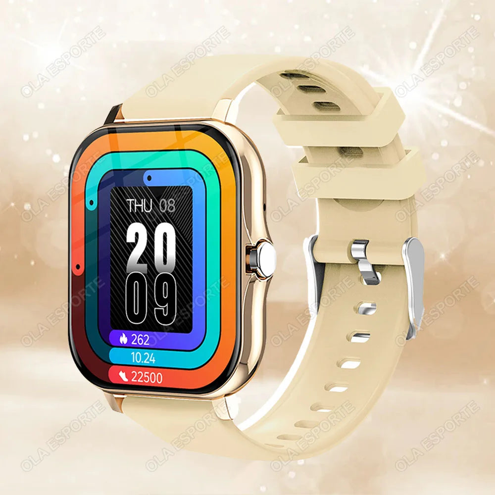1.83" Waterproof Smartwatch – Call, Sleep & Fitness Tracker