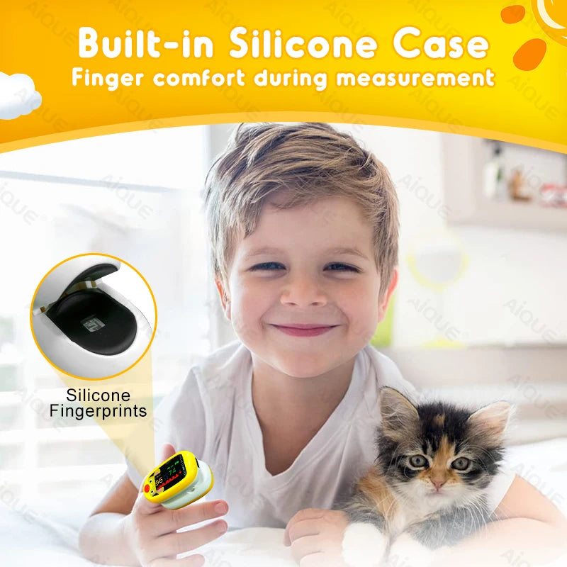 AiQUE Pediatric Pulse Oximeter