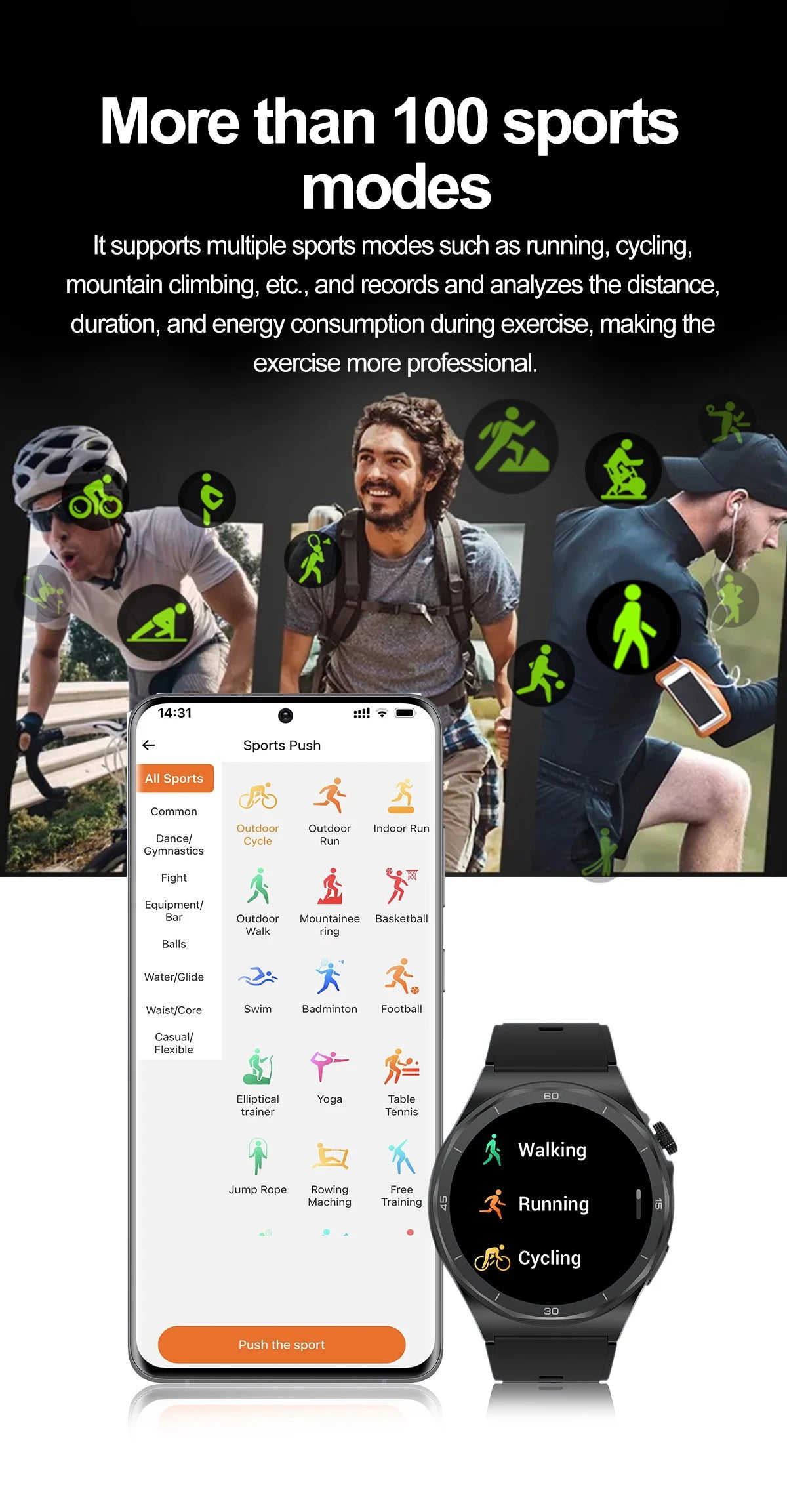 Huawei Sports Smartwatch – Bluetooth Call & Health Tracker