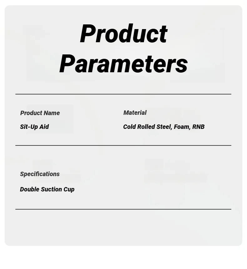 Sit-Up Assistant Bar – Suction Cup Ab Workout Equipment