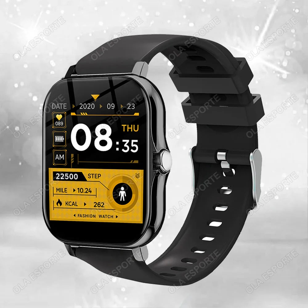 1.83" Waterproof Smartwatch – Call, Sleep & Fitness Tracker