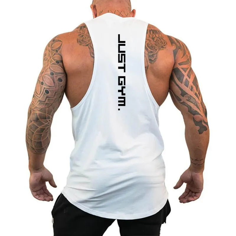 Men’s Sleeveless Workout Vest – Breathable Running Tank