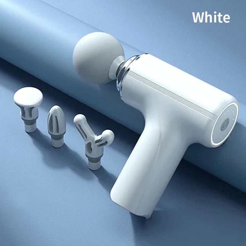 AI Smart Massage Gun with LED Light