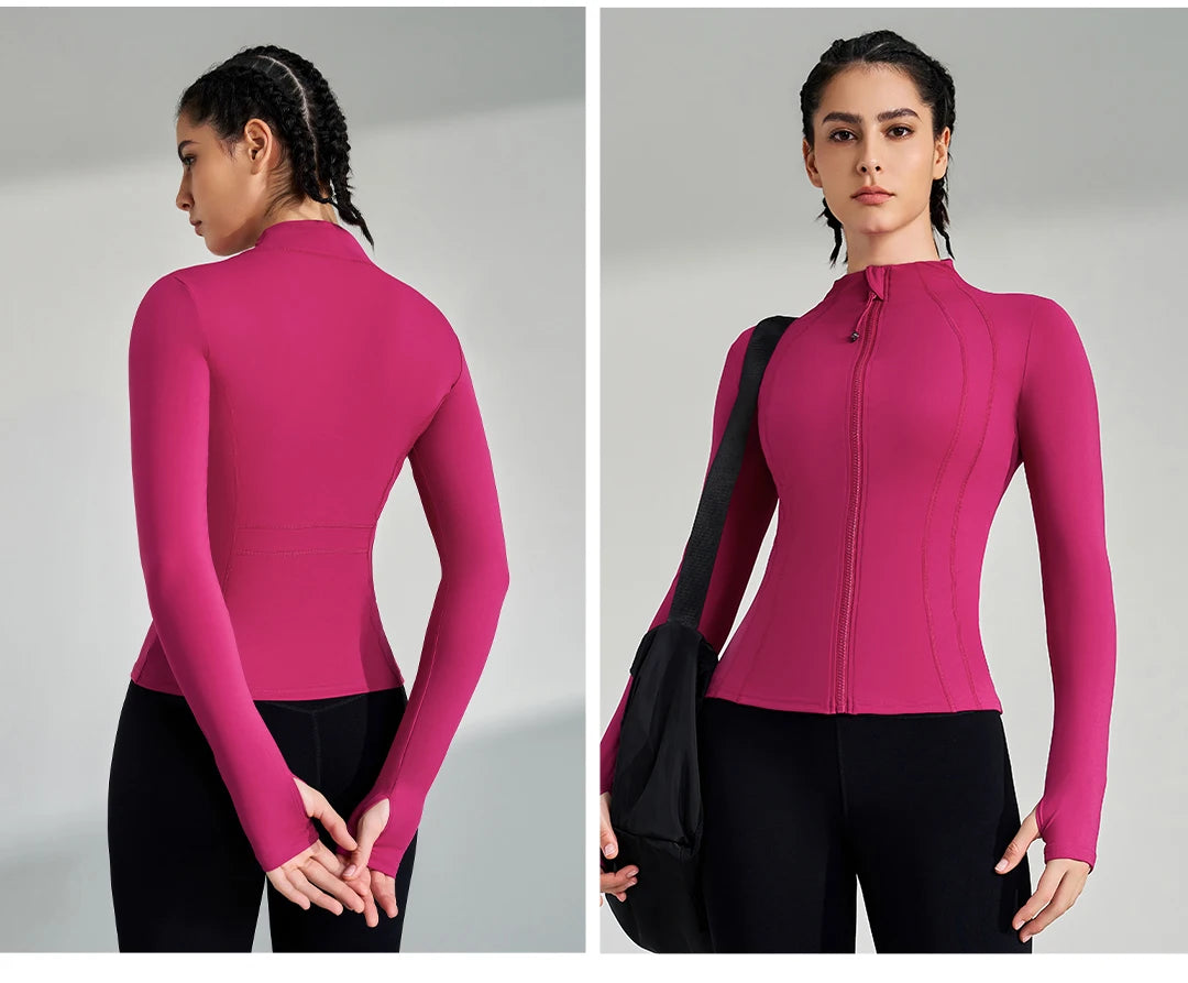 Women’s Full-Zip Yoga Jacket
