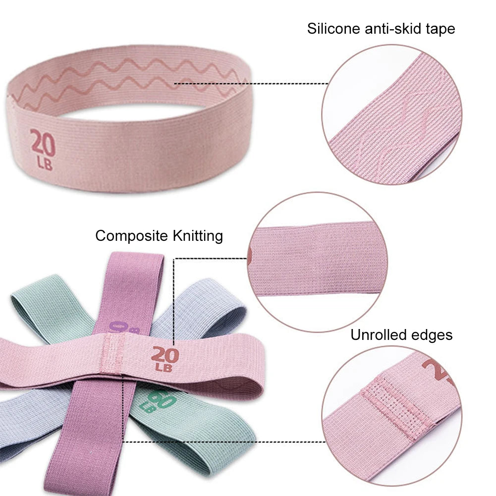 Anti-Slip Booty Bands – Glute & Thigh Resistance Set