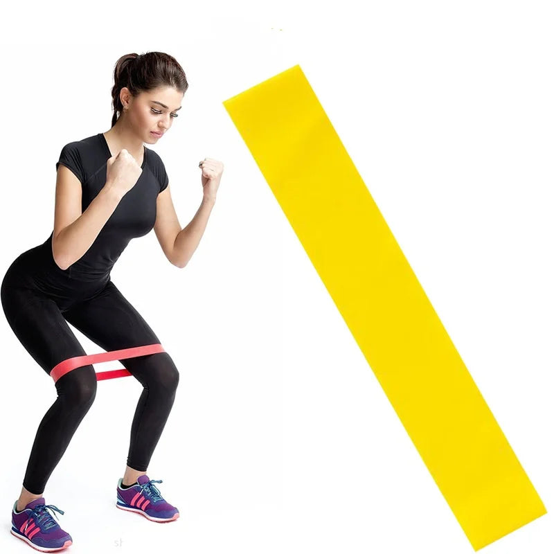 TPE Resistance Bands – Colorful Yoga & Strength Training Set