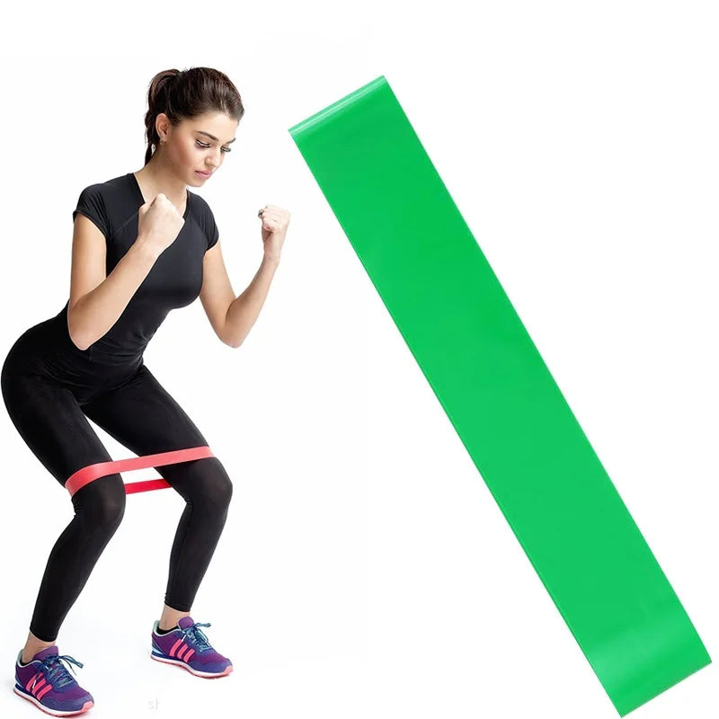 TPE Resistance Bands – Colorful Yoga & Strength Training Set