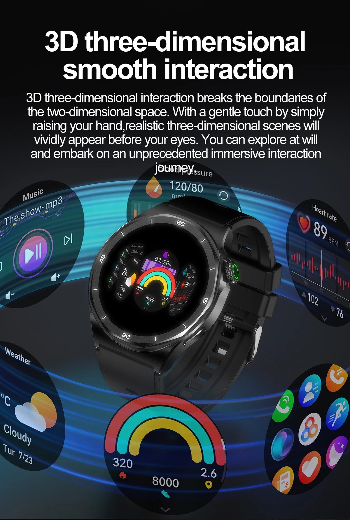 Huawei Sports Smartwatch – Bluetooth Call & Health Tracker