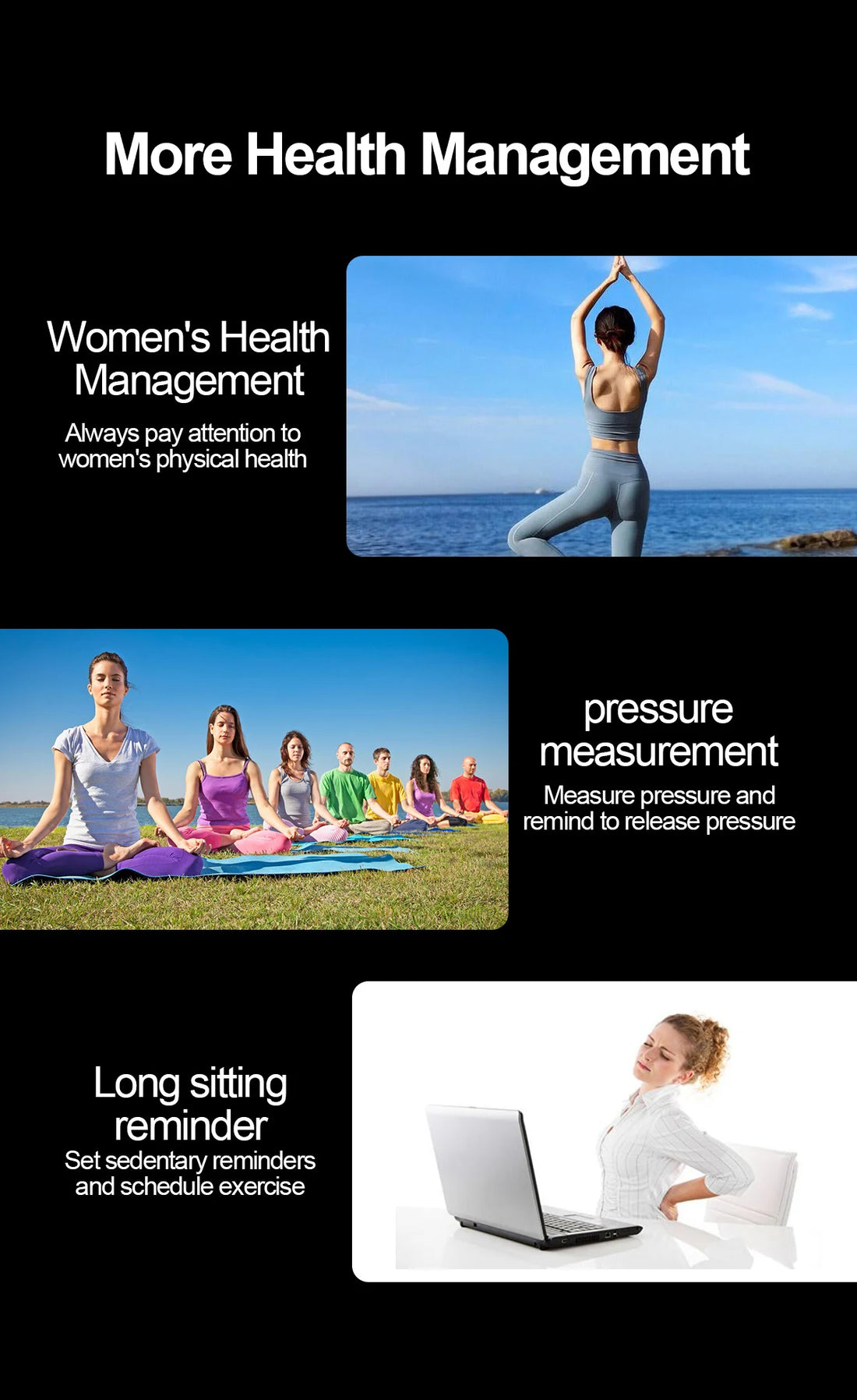 2025 Nursing-Grade Smartwatch – ECG, Blood Oxygen, Uric Acid
