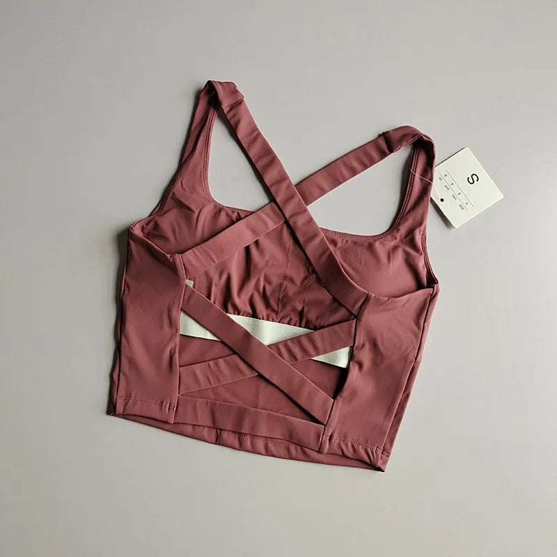 Seamless Push-Up Sports Bra for Women