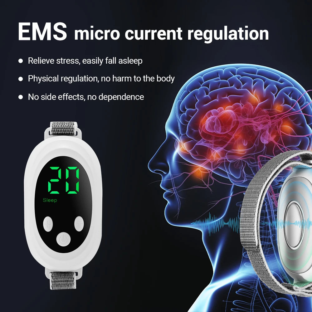 20-Level EMS Sleep Aid Device – Microcurrent Hypnosis Tool