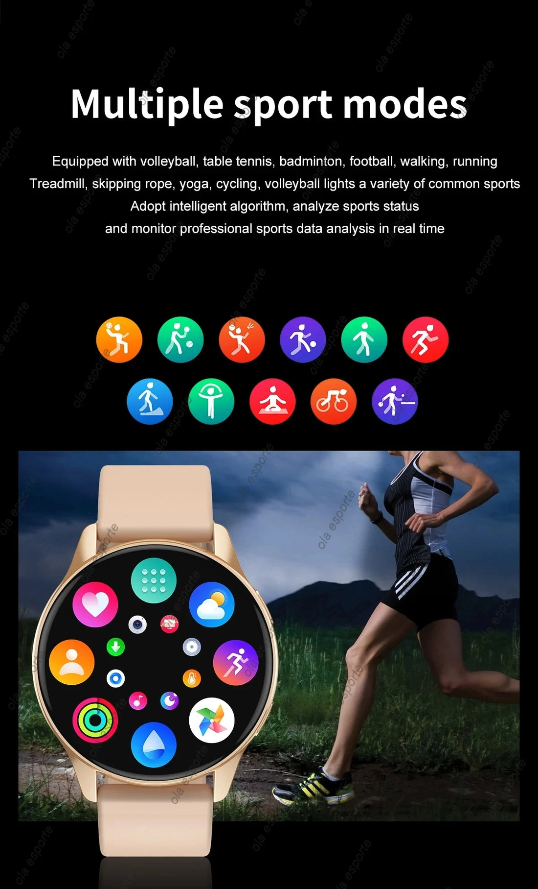 2024 Bluetooth Smartwatch – Call, Heart Rate, Custom Dials
